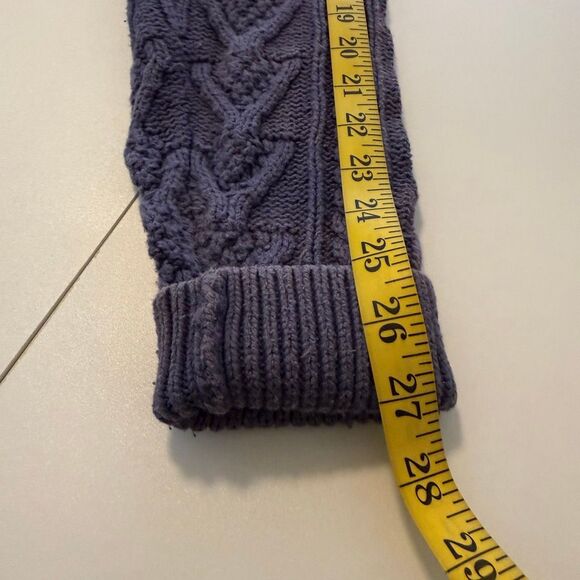 J. Crew Cotton Cable knit Shawl Collar Sweater Size L - Picture 13 of 15